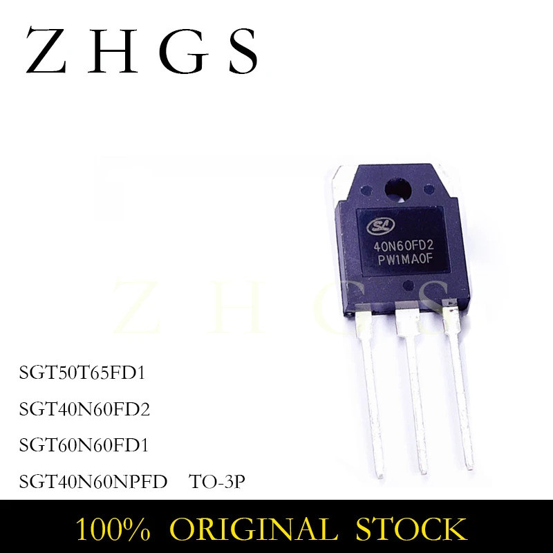5 Chiếc SGT60N60FD1 SGT40N60FD2 SGT40N60NPFD SGT50T65FD1 TO-3P 60N60FD1 40N60FD2 40N60NPFD 50T65FD1 