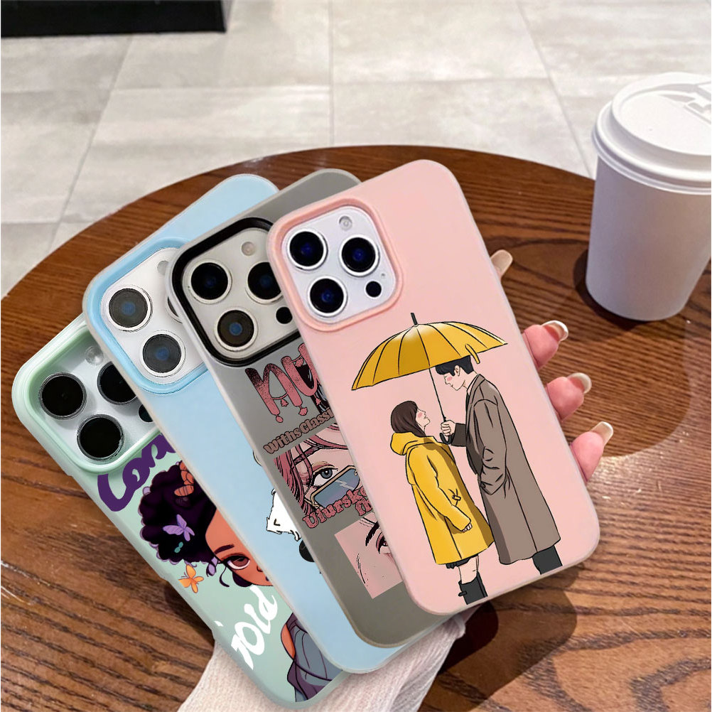 Ốp điện thoại nữ Jelly 2IN1 Manga Realme C71 C75 Note 70 60 C65 C67 C63 C61 C53 C55 C51 C35 Realme10