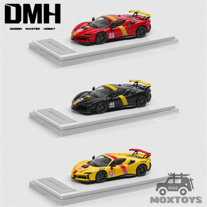 DMH 1: 64 SF90 XX Stradale Le Mans Limited999 Xe mô hình Diecast