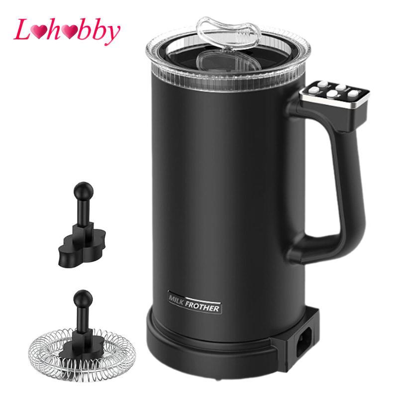 Máy tạo bọt sữa điện 11.8oz / 350ml Máy hấp sữa nóng lạnh Máy tạo bọt sữa và hấp cho Macchiato Quà tặng lý tưởng cho phụ nữ, bé gái