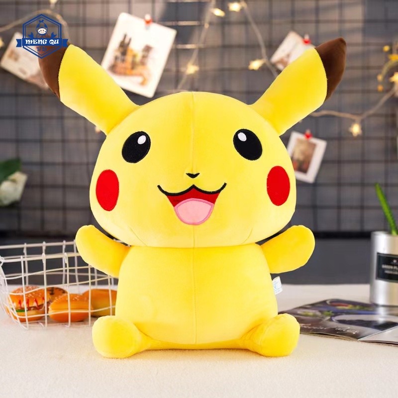 Niko 100cm Pokemon Pikachu Đồ chơi nhồi bông Pikachu Đồ chơi nhồi bông cho trẻ em Trẻ em