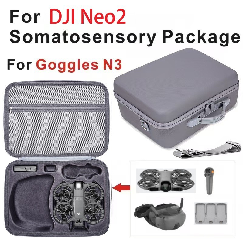 Thích hợp cho túi đựng cảm giác DJI NEO2, hộp đựng di động Goggles N3, hộp bảo vệ túi đeo vai Neo2