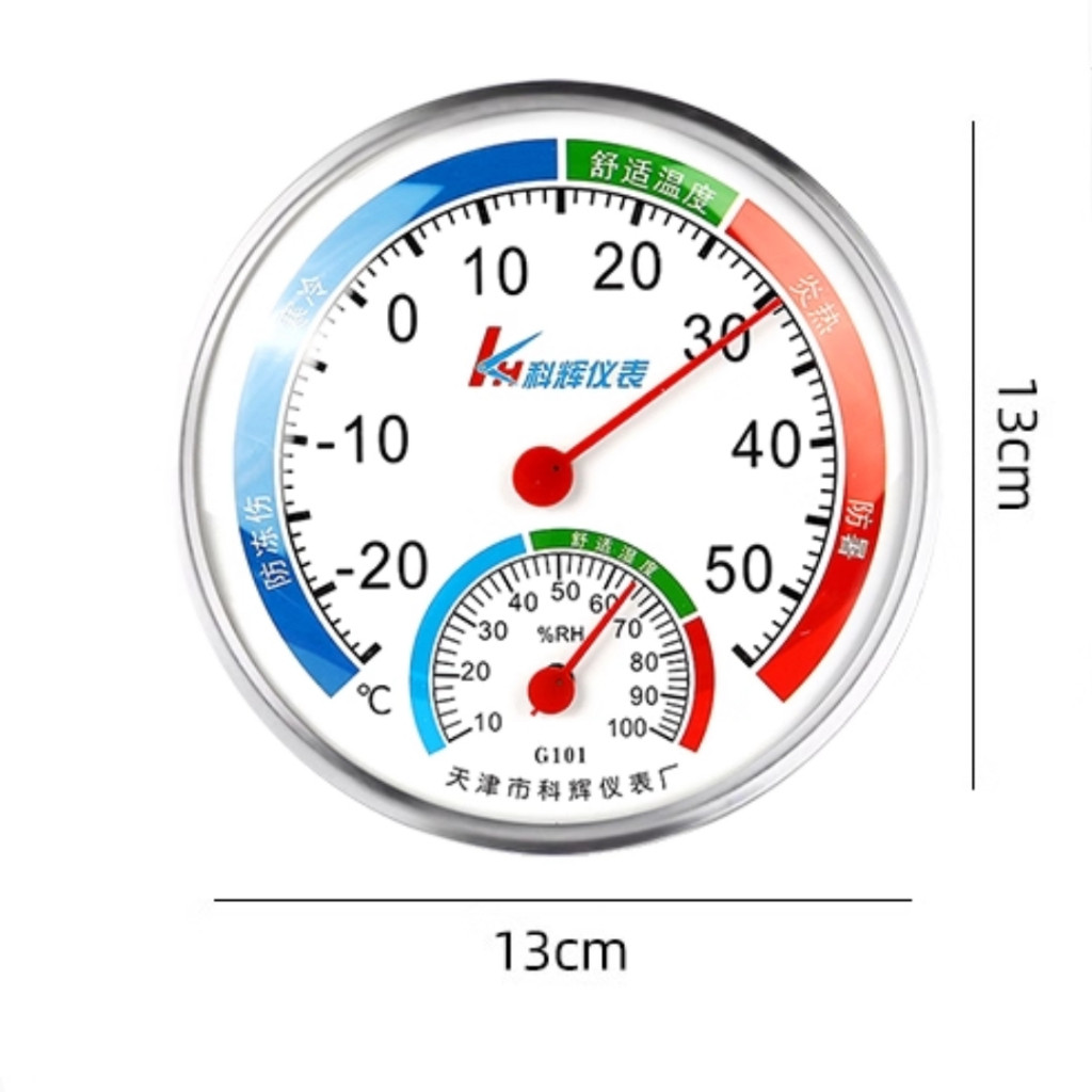 Dụng cụ đo nhiệt độ và độ ẩm cơ học – Đo chính xác trong phòng, ngoài trời, nhà kính, văn phòng Lake