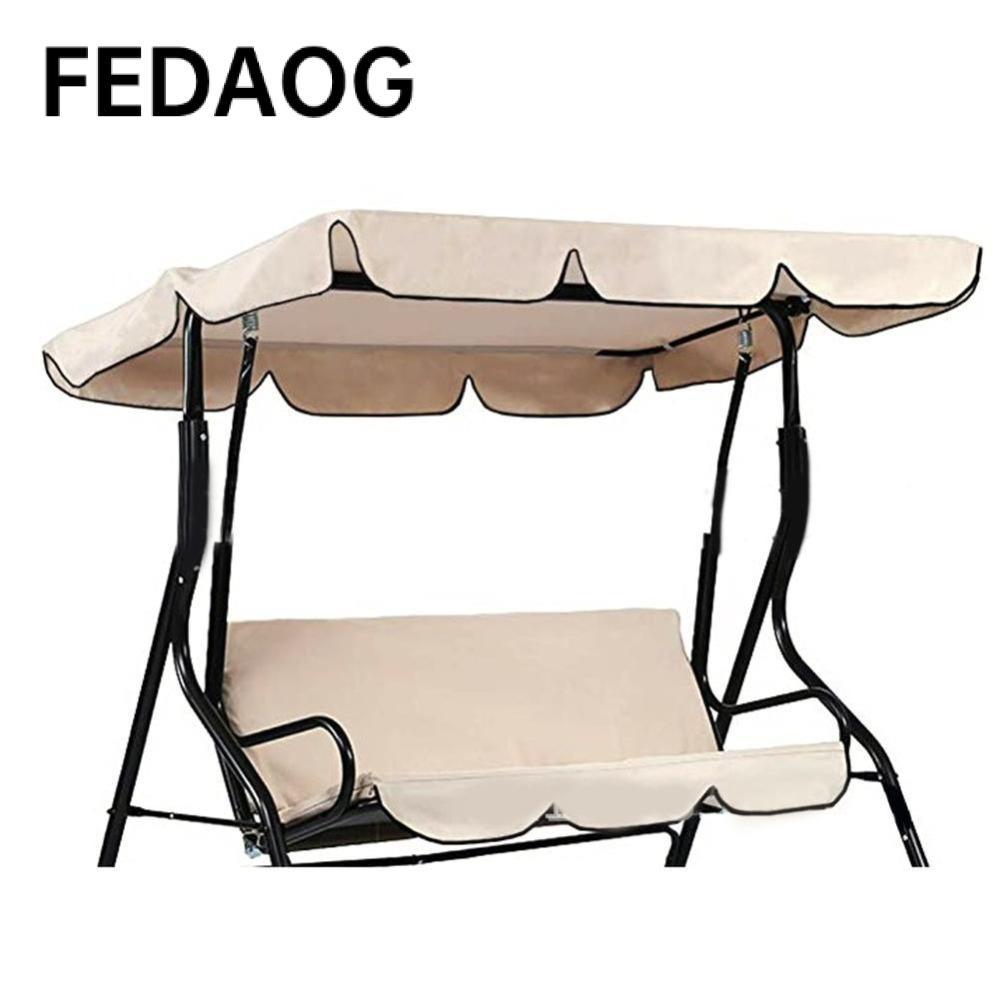 FEDAOG Canopy Swings Swing Seat Garden Mái hiên ngoài trời