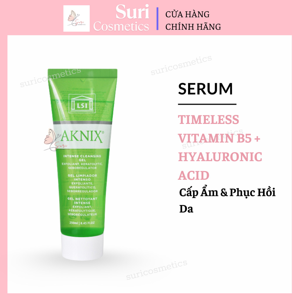 Sữa Rửa Mặt AKNIX Gentle Cleansing Gel 250ml – Làm Sạch Cho Da Dầu, Da Nhạy Cảm, Mụn Viêm