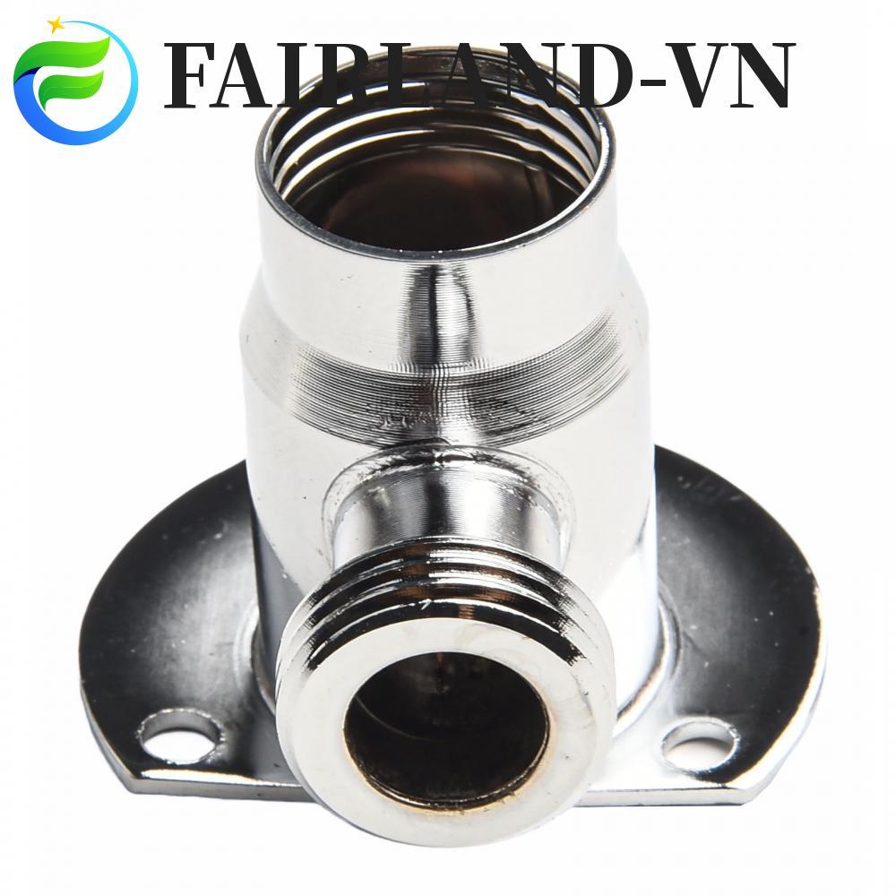 90 Degree Angled Elbow with Wall Mount Flange for Exposed Shower System