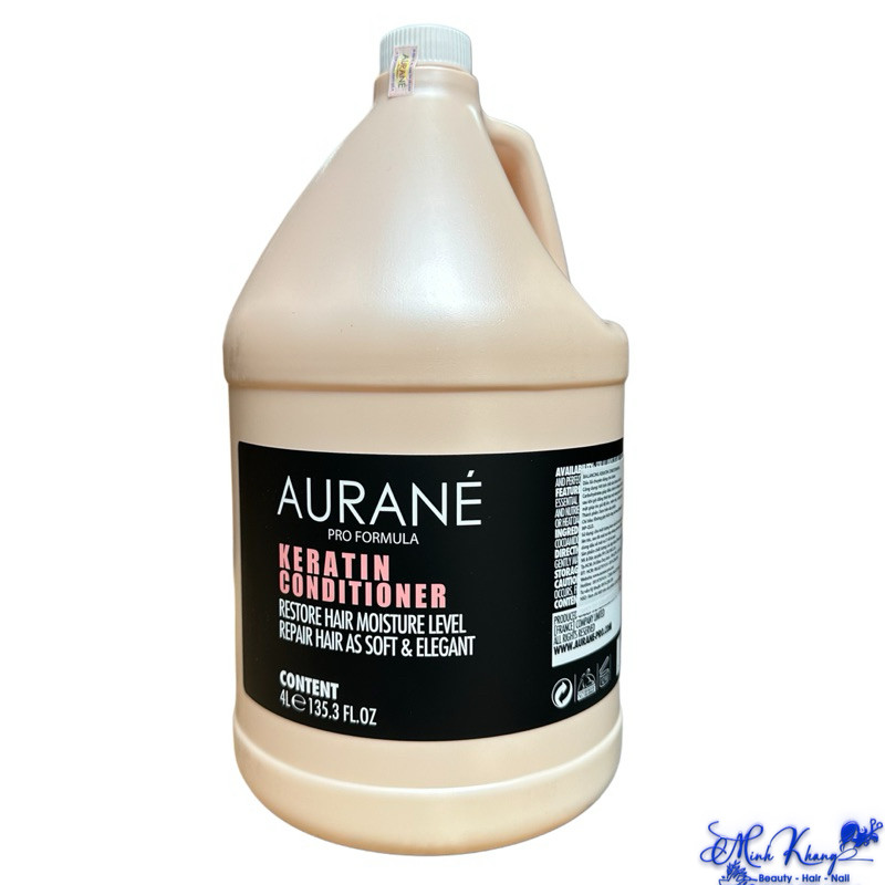 Dầu xả tóc siêu mềm mượt Aurane KERATIN Conditioner chuyên nghiệp cho Salon 4000ml [ MK ]