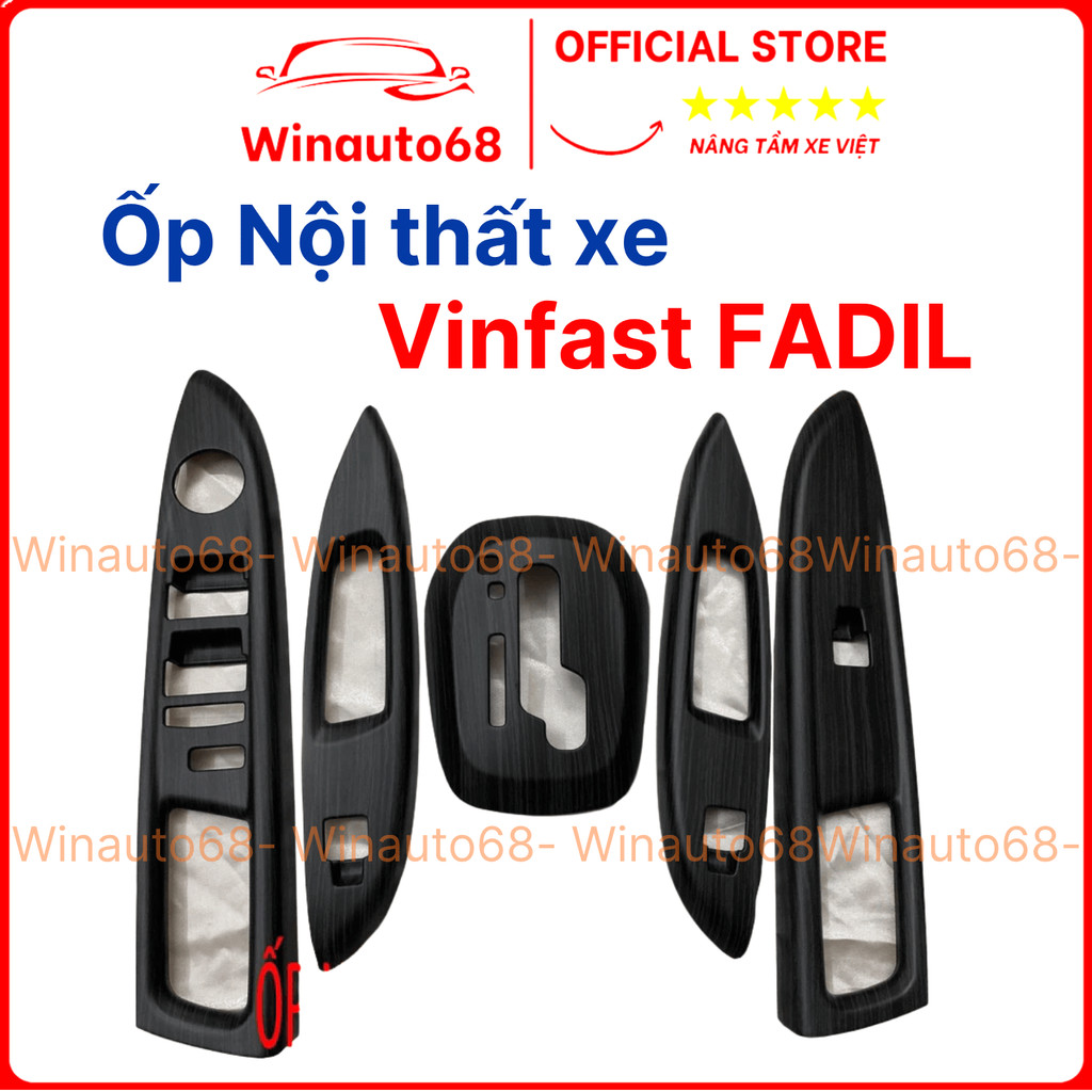 Ốp nội thất xe Fadil 2019- 2022, 2023,2024 vân đá cao cấp, ốp trang trí nội thất Fadil siêu đẹp