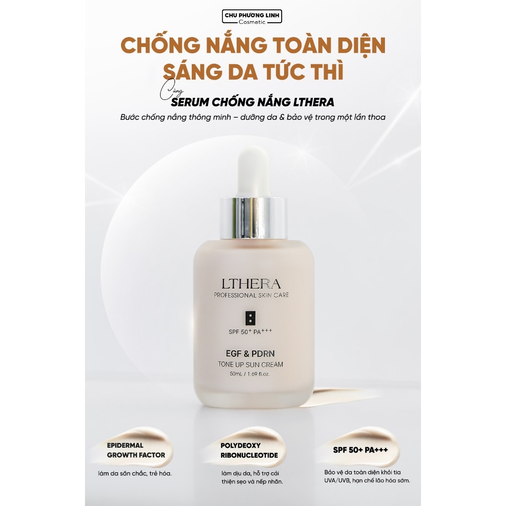 Serum Chống Nắng Lthera Dưỡng Da, Bảo Vệ Toàn Diện, Kiềm Dầu & Giữ Ẩm – MP1164