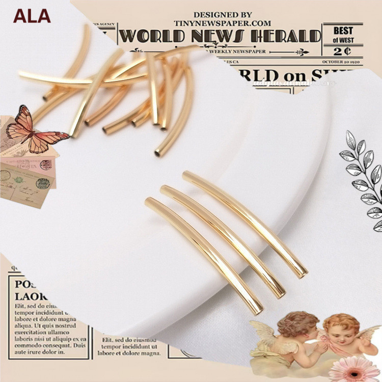 💖Phụ kiện trang sức DIY💖Gói Phụ Kiện Vòng Tay DIY Từ Vàng Thật 14K - Chất Liệu Bền Bỉ[fashion neckla