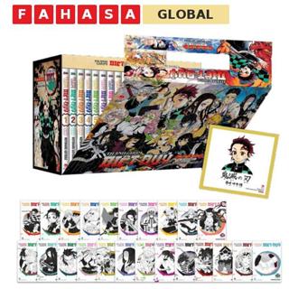  Premium Boxset Thanh Gươm Diệt Quỷ - Kimetsu No Yaiba  Hộp 23 Tập  - Tặng Kèm 23 Bìa Áo Đặc Biệt + 1 Shikishi 