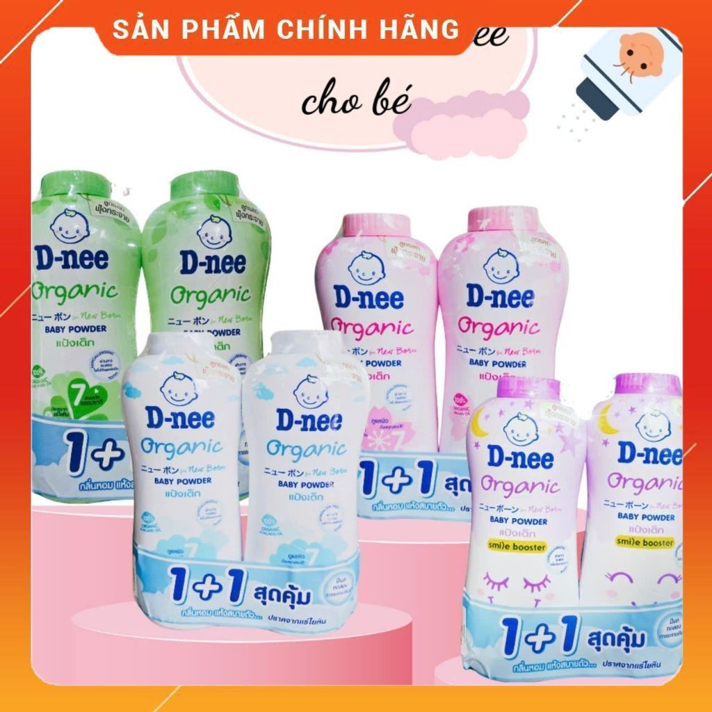 [Combo 2 chai] Phấn rôm, phấn thơm dnee Thái Lan 350g cho bé
