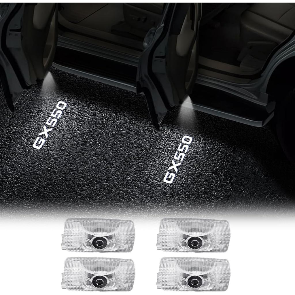 Đèn cửa ô tô Logo Đèn chiếu Thích hợp cho xe Lexus GX550 GX550h Đèn LED độ phân giải cao miễn phí Đè