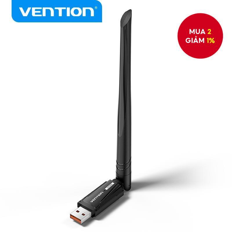 Vention USB Thẻ mạng không dây Băng tần kép AX900M Ăng-ten ngoài USB Wifi Adapter cho máy tính để bà