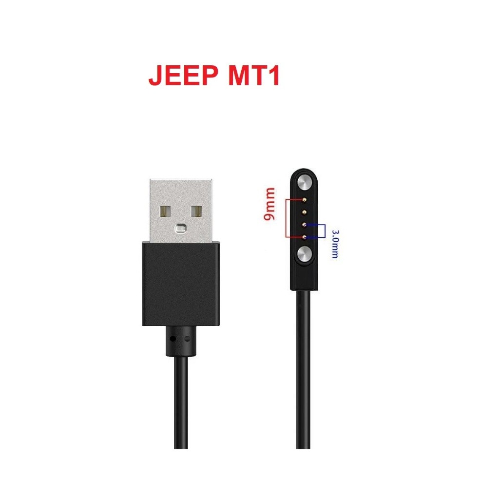 Dây Cáp Sạc Smart Watch JEEP MT1 Đồng Hồ Thông Minh
