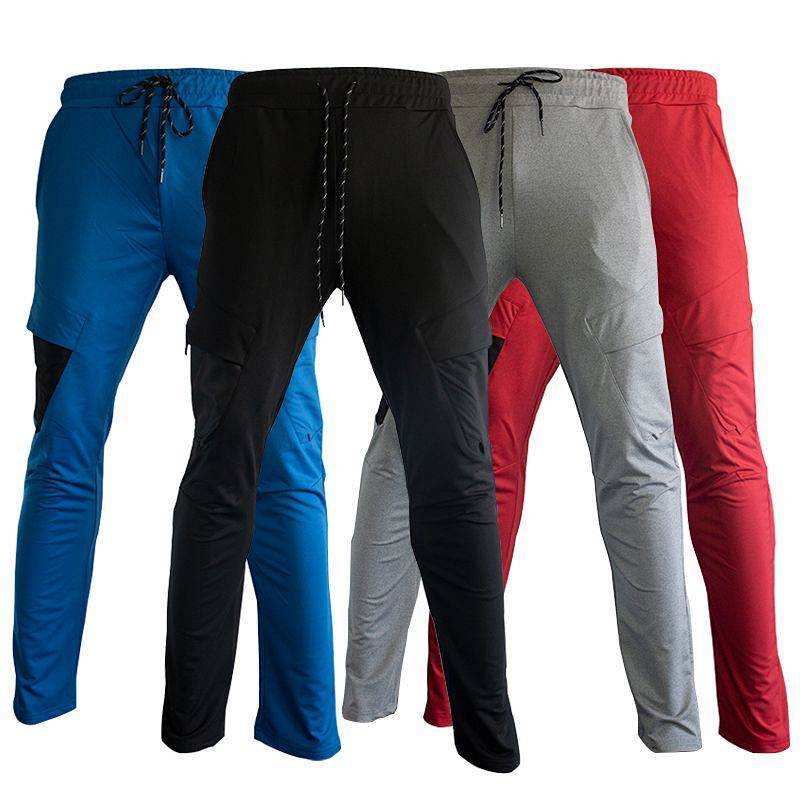 【Ready Stock】 Large Size Summer Men's Pants Thin Track Pants Loose Workwear Straight Casual Pants Ii