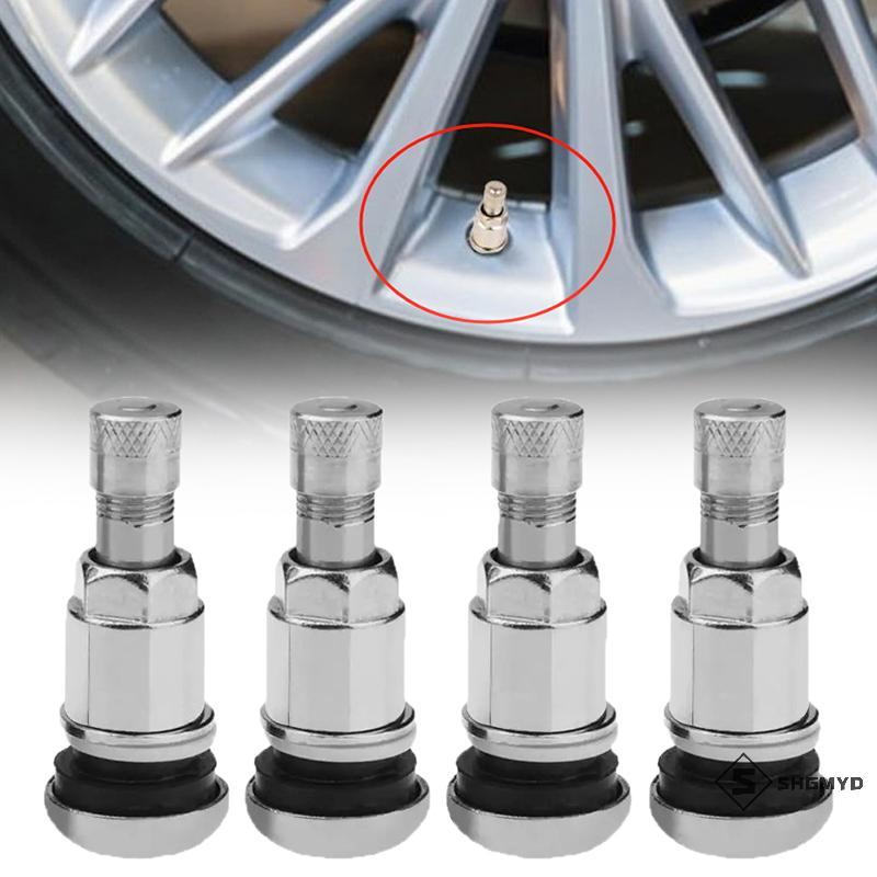 SHGMYD > 4 Van lốp xe máy ô tô đa năng có bụi Tất cả thép chống cháy nổ TR525 Van lốp chân không 11.