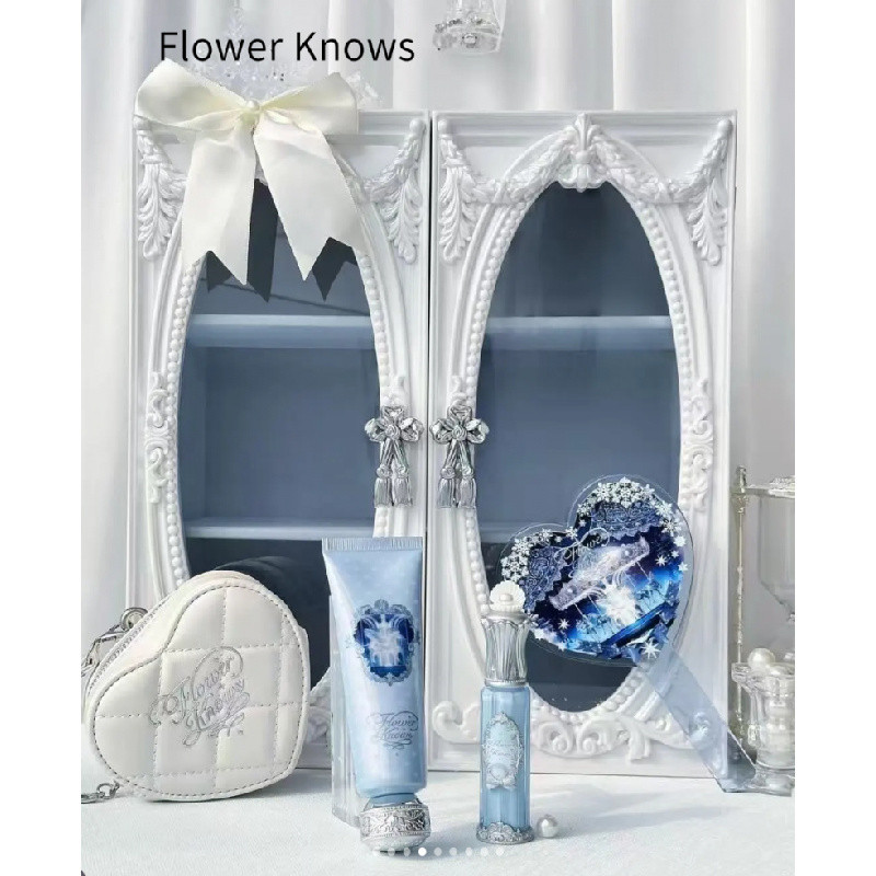 Flower Knows # # Flower Knows - 2025 Flower Knows Gương Giáng Sinh, Gương Tay, Quà Tặng Giáng Sinh