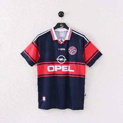 Áo đấu ngắn tay bóng đá sân nhà Bayern 97-99 Retro