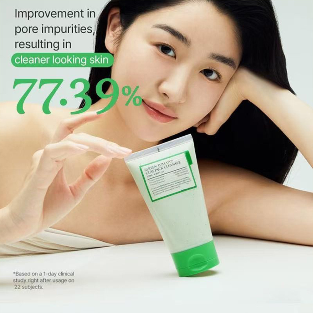 Green Tomato Cleanser, Fully Green Tomato Clay Mask Cleanser 120ml