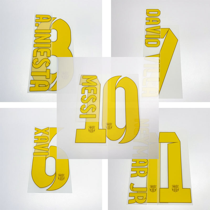 2012-14 Bazaar In Số Messi Nemar Harvey Inesta Sanches 12-14 In Offset