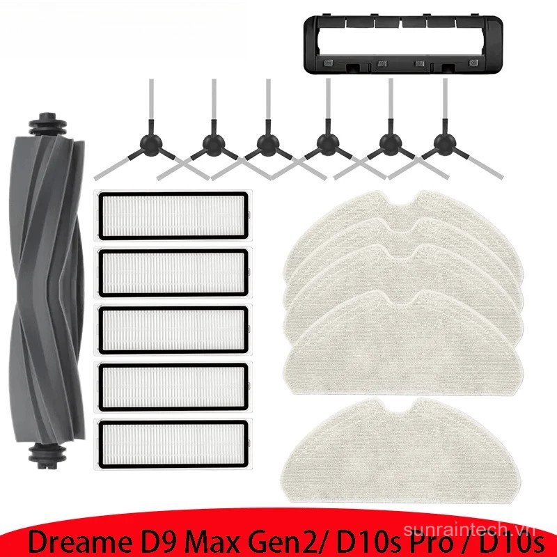 Dành Cho Dreame D9 Max Gen 2 / Dreame D10s Pro / D10s Robot Hút Chân Không Phụ Kiện Bàn Chải Chính L
