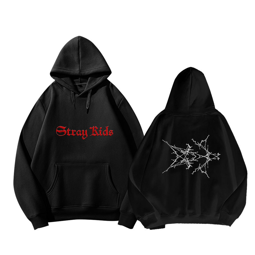 Hoodie dài tay nam nữ StrayKids ATE, in hình nhóm SKZ