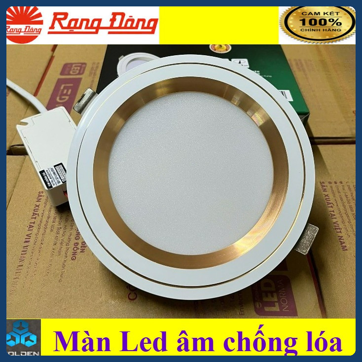 (Rạng Đông) Đèn led downlight (Đổi 3 Màu) 8W - 10W - 12W - Lỗ khoét trần 90mm 110mm model AT26