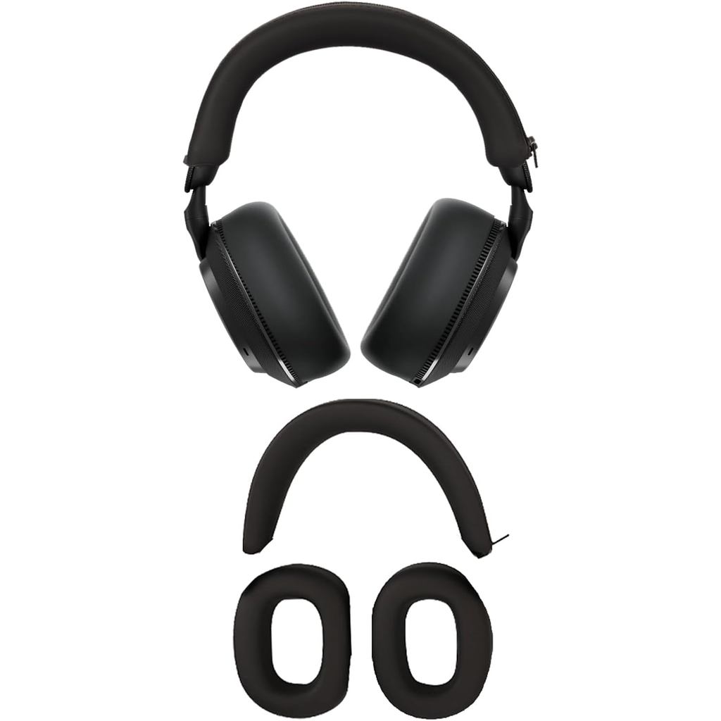 [2 Bộ] Dành Cho Vỏ Bowers & Wilkins Px7 S3, Vỏ Bảo Vệ Silicon NOUKAJU, Phụ Kiện Tai Nghe, Miếng Đệm 