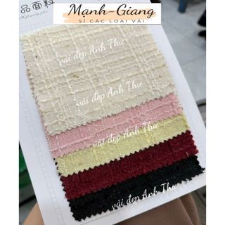 Vải dạ tweed cao cấp mới