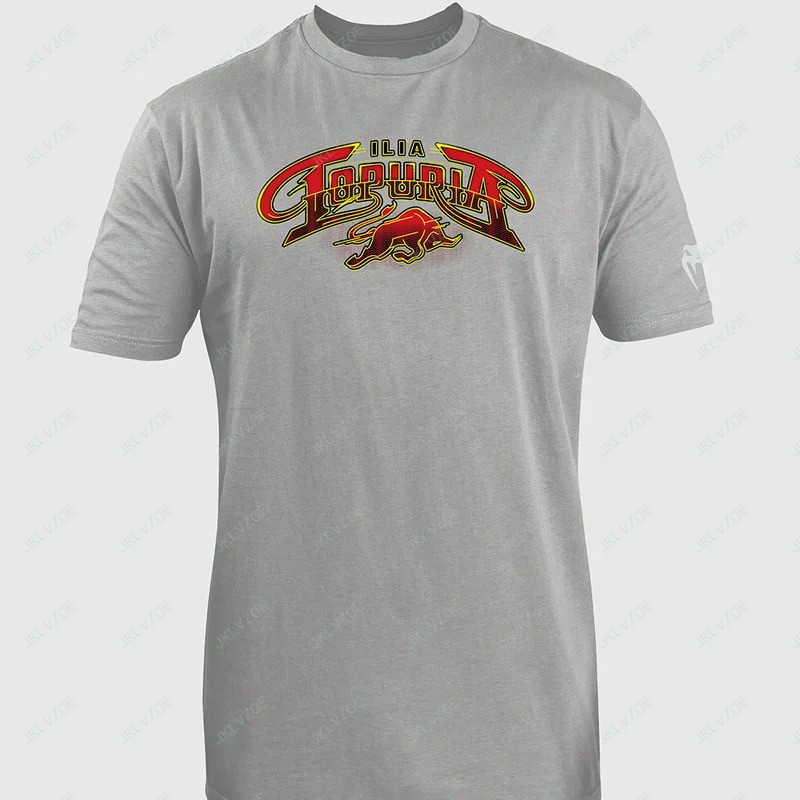 Áo thun nam Venum Ilia Topuria style loose fit dành cho thể dục và muay thái