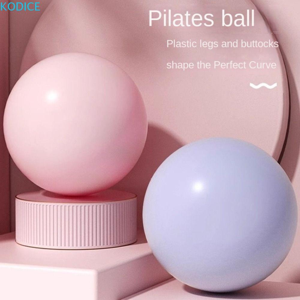 KODICE Yoga Ball, PVC 25cm Pilates Ball, Pilates Thiết bị dày chống trượt Tập thể dục Mini Yoga Fitn