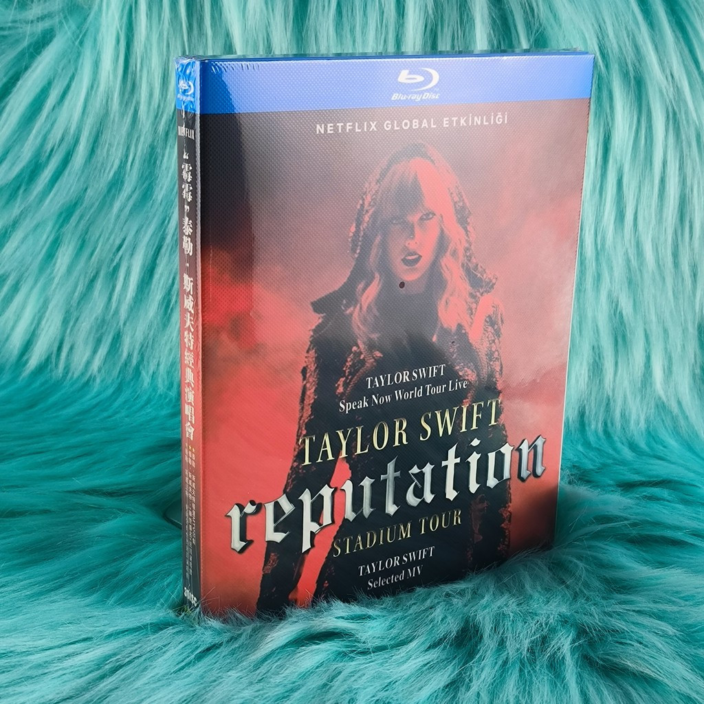 A011 Blu-ray Concert Taylor Swift Speak Now World Tour Live (2011) + Reputation Stadium Tour (2018) 