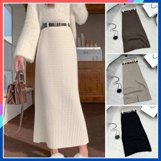  Chân váy len thừng dáng chữ A dài tôn dáng bigsize NH09 nhiều màu sang chảnh phong cách Hàn Quốc mặc đi làm đi chơi 