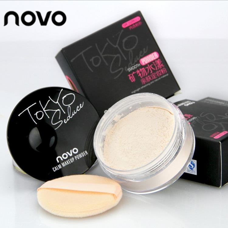 Premium In-Stock#NOVO Mineral Water Skin-Friendly Loose Powder Setting Powder Oil Control Long-Lasti