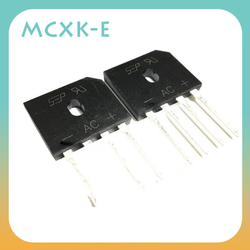 5 Cầu chỉnh lưu GBU408 / 805 / 1006 / 1010 / 1510 / 2506 / 2510 / 3510 nguyên bản mới