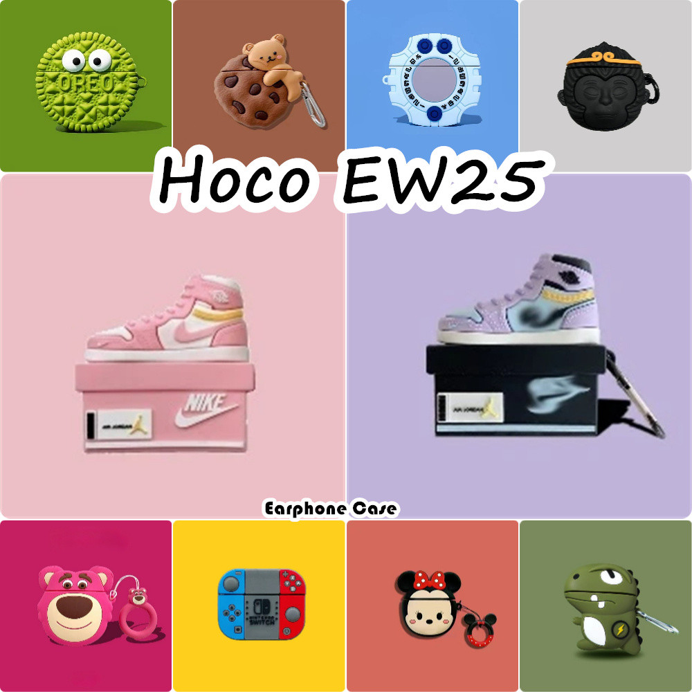 Hàng có sẵnDành Cho Hoco EW25 Ốp Lưng Silicon Mềm Hoạt Hình Sáng Tạo Tai Nghe Ốp Lưng NO.2
