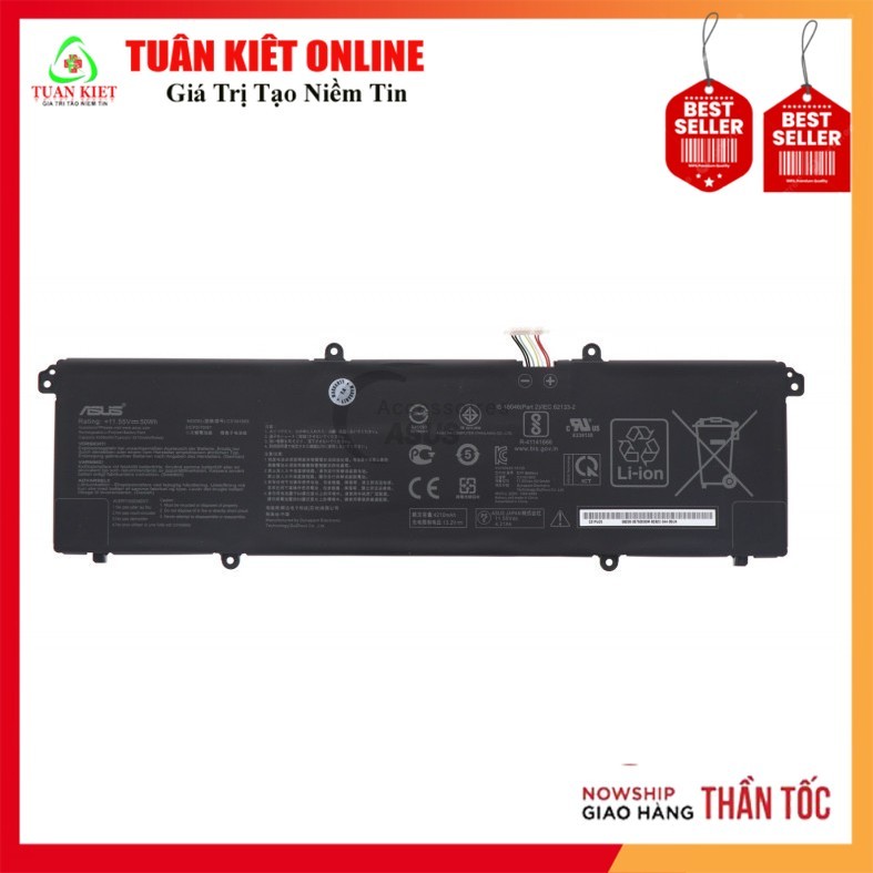 Pin Laptop Asus VivoBook S14 S433 D433 M433, Vivobook S15 S533 D533 M533 C31N1905