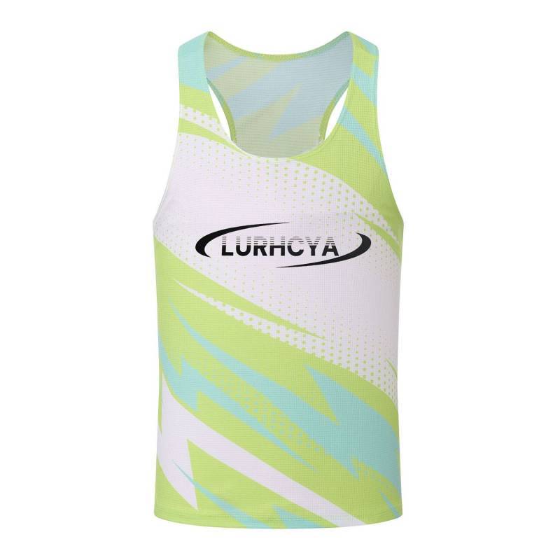 Track and Field Sports Running Men and Women Breathable Quick-Dry Vest Marathon Track and Field Runn