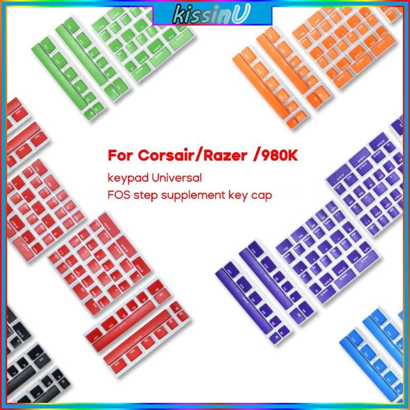 Kiss 6U 6 5U Space Keycap cho K65 K95 Bàn Phím Keycap PBT Puddings Double Shot Key