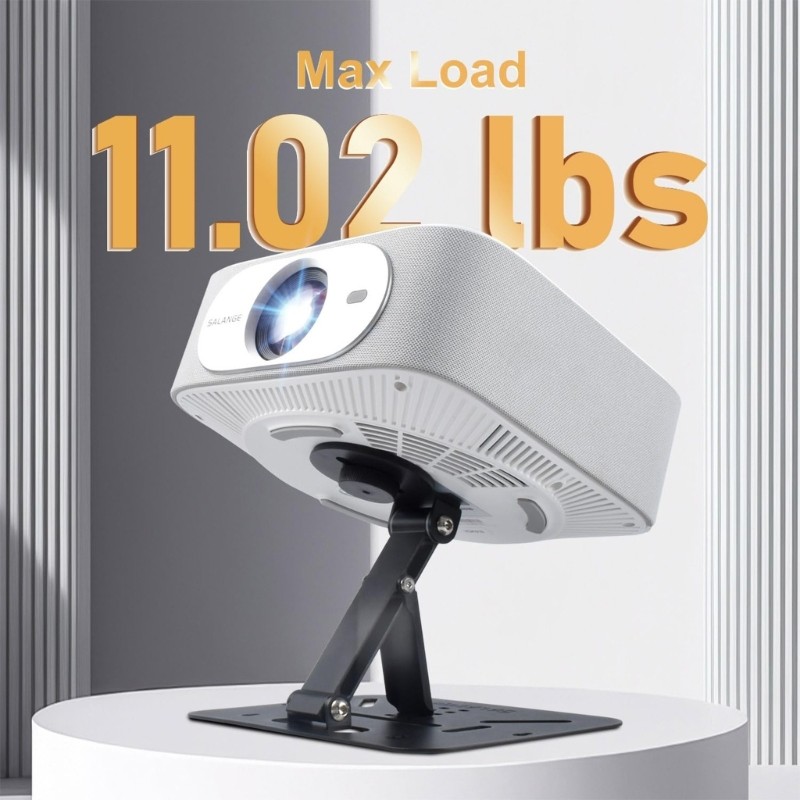 TREA Tiết Kiệm Không Gian Máy Chiếu Đứng Có Thể Gập Lại 26mm Dày 11lbs Chịu Tải Chống Trượt Đế Tam G