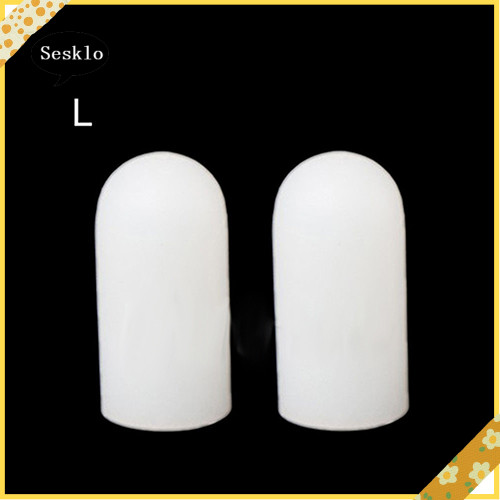 [SK] 1 Cặp Mũ Silicon Mềm Ngón Chân Vỉ Bắp Giảm Đau Chăm Sóc Bàn Chân Nắp Caver