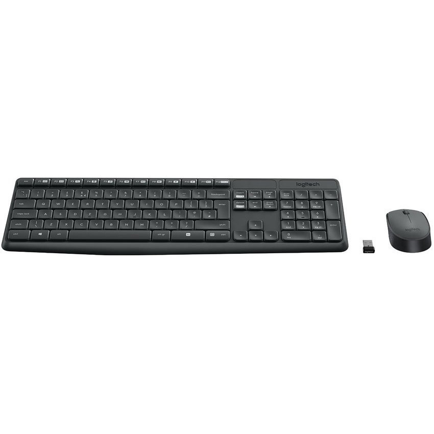 Bộ bàn phím và chuột không dây Logitech MK235