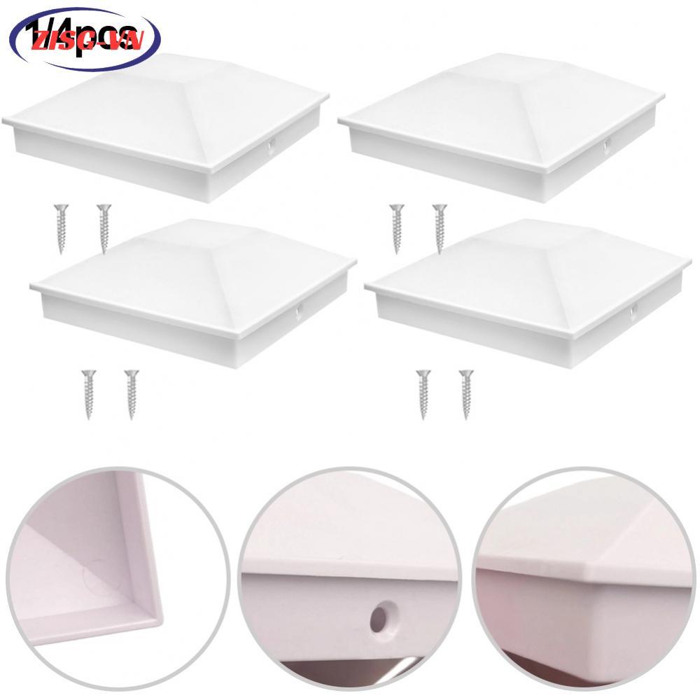 [ZISG]4x4 Post Cap Multi-purpose Use PP Plastic Material Protects Wooden Posts1pcs