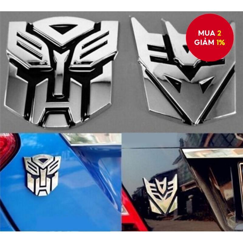 Tem xe sáng tạo biểu tượng Transformer