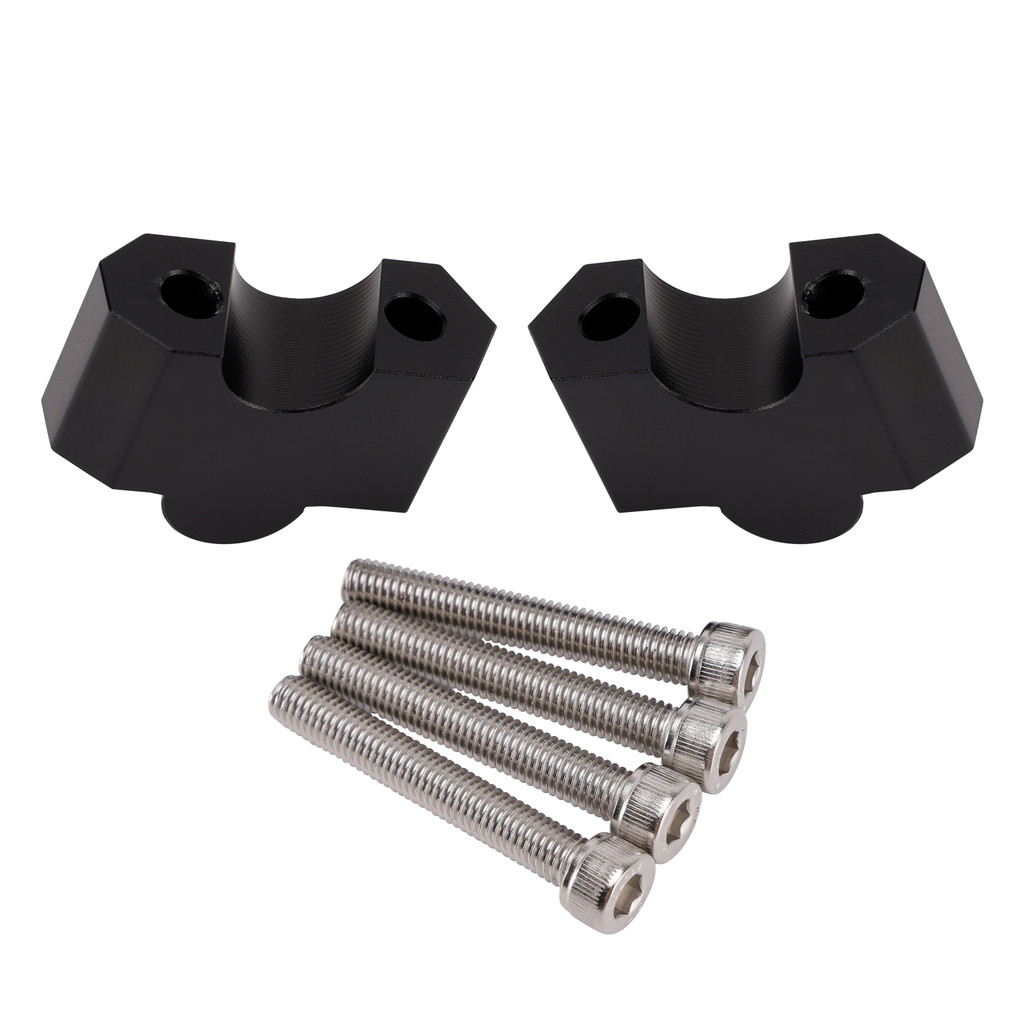 TAY CẦM RISER 20MM LÊN ĐEN CHO KAWASAKI Z1000 ZRT00A Z750 / R / S 2003-2013