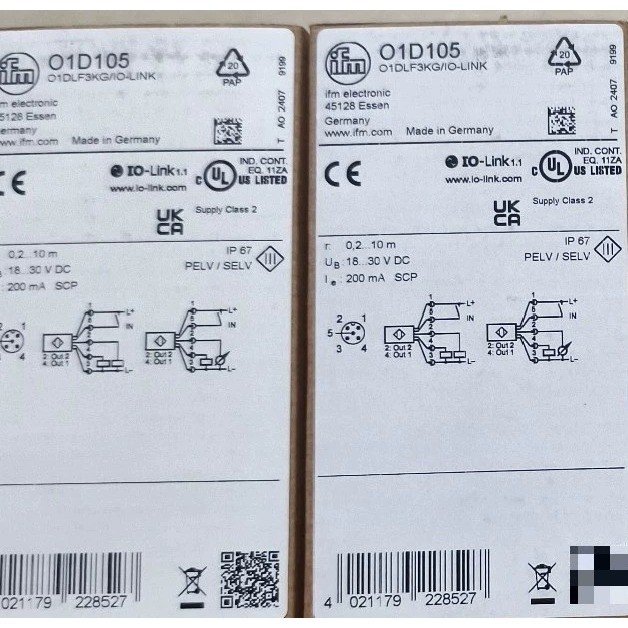 Cảm biến quang IFM O1D100 01D101 O1D102 01D105 O1D106 O1D155 O1D103 New