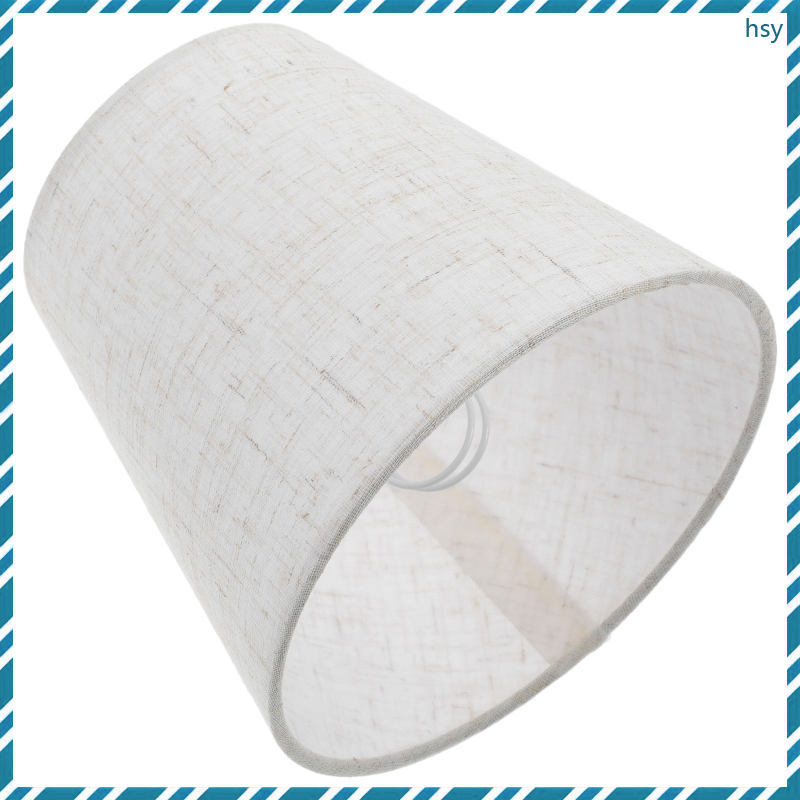 🏠 1Pcs Abat-jour Vuông Bọc Vải Cho Đèn Bàn Tán Sáng Trang Trí Nhà Màu Sắc Phong Phú 5.5x5.1x3.5in