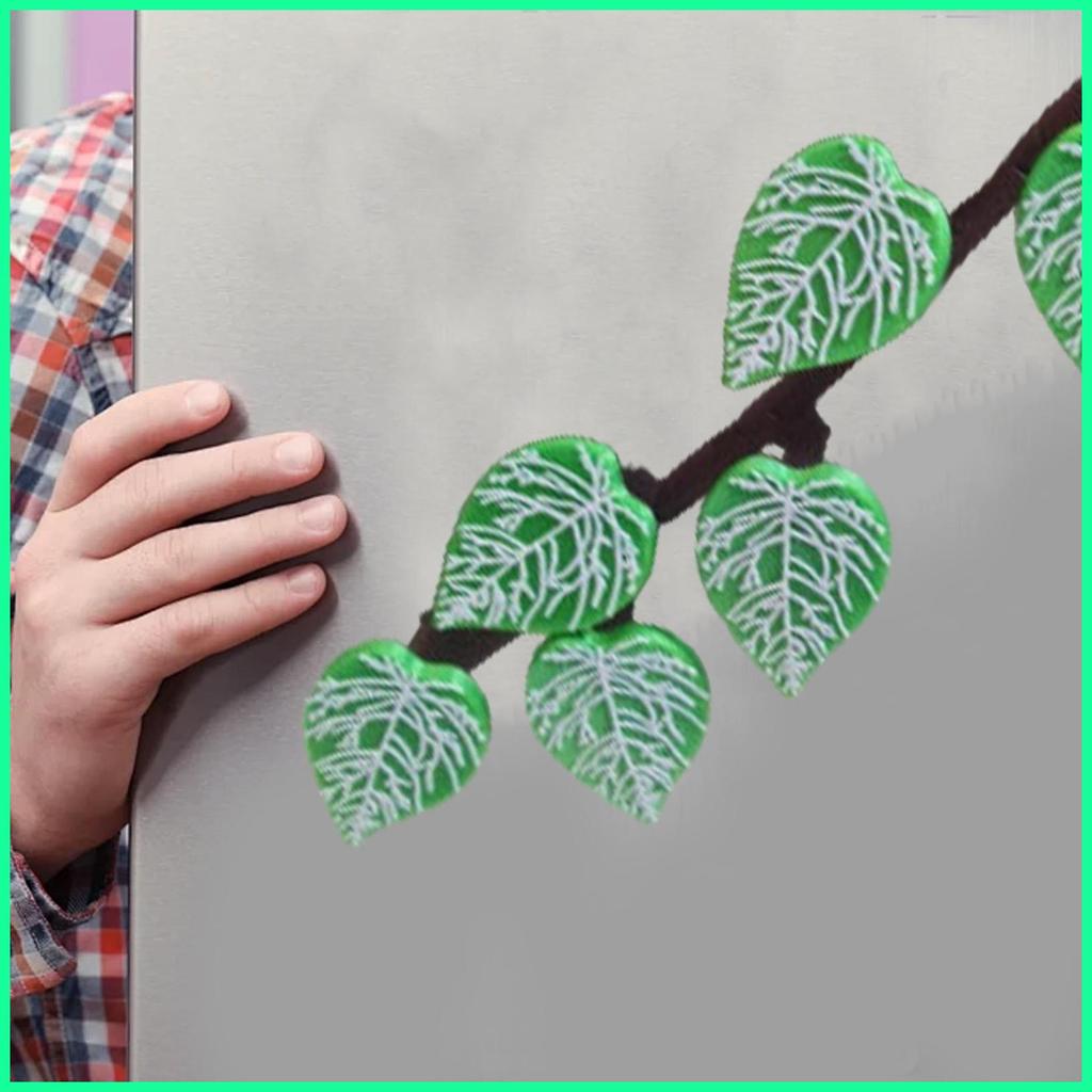 Nam Châm Cây Cho Tủ Lạnh Ivy Dán Tủ Lạnh Có Thân Khớp Nối Ngộ nghĩnh Trang Trí Nhà Giả Ivy Nam Châm 