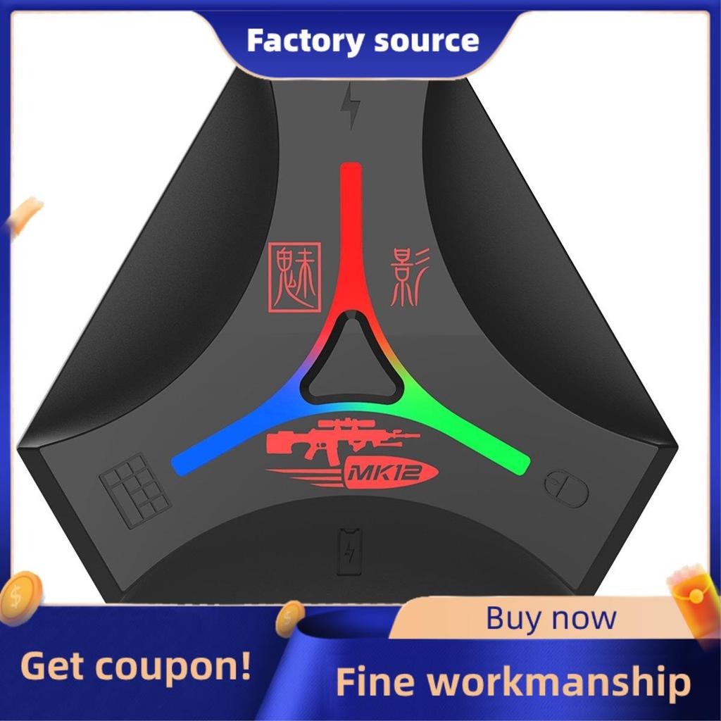 1 Miếng MK12 Cắm Và Paly Tay Cầm Chơi Game Bộ Điều Khiển Di Động Bàn Phím Chơi Game Chuột Chuyển Đổi